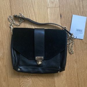 Sézane Tiger bag black